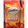 Image 2 : Goldfish Mega Bites-Sharp Cheddar (6 x 167g)