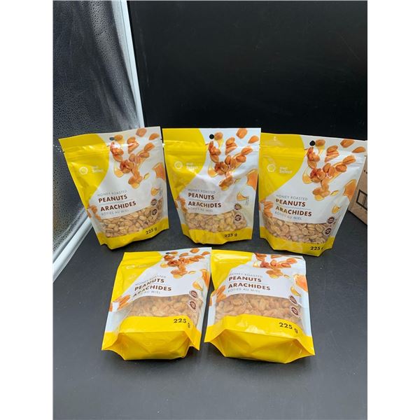 Honey Roasted Peanuts (5 x 225g)
