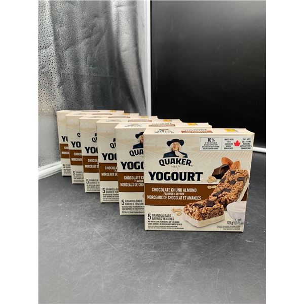 Quaker Yogourt Chocolate Chunk Almond Granola Bars (6 x 5)