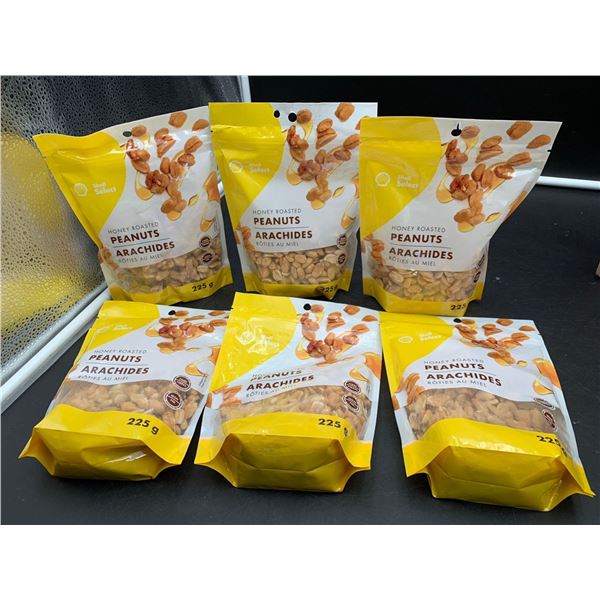 Honey Roasted Peanuts (6 x 225g)