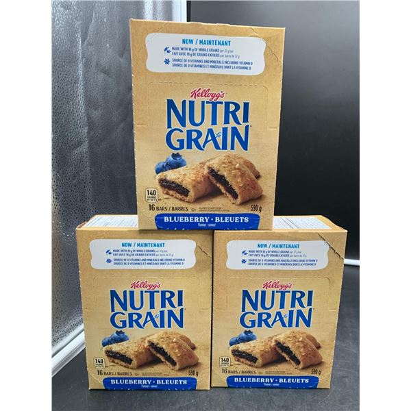 Kellogg's Nutri Grain Blueberry Bars (3 x 590g)