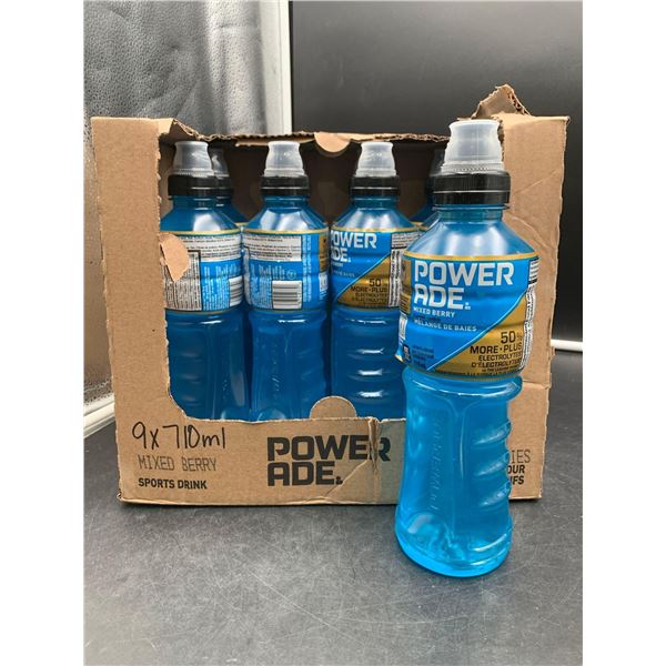 Powerade Mixed Berry Electrolytes (9 x 710ml)
