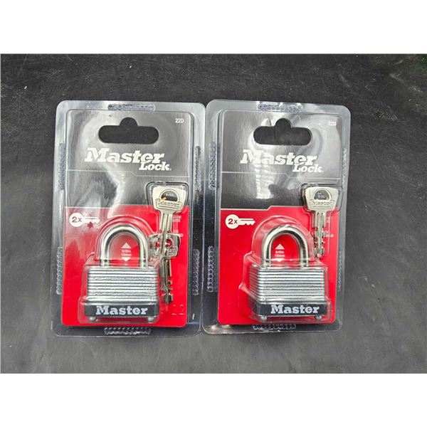 Master Lock Key and Padlock (2ct)