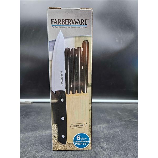 Farberware 6pc Triple-Riveted Prep Set