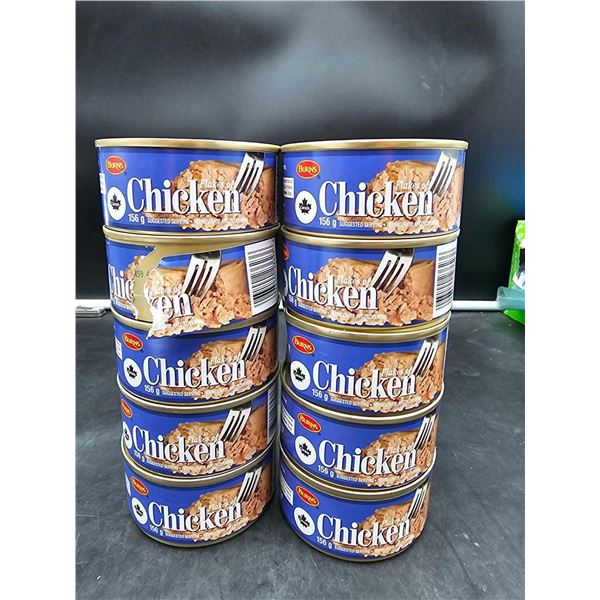 Burns Flakes of Chicken (10 x 156g)