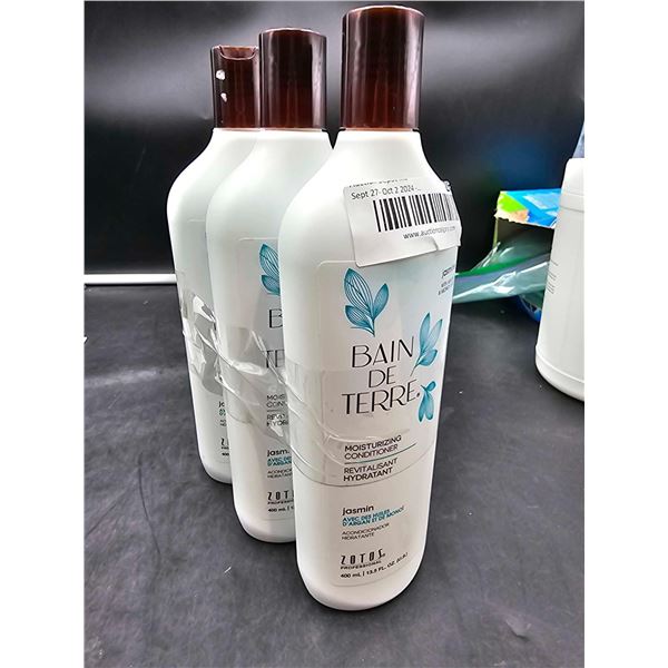 Bain De Terre Moisturizing Conditioner (3 x 400ml)