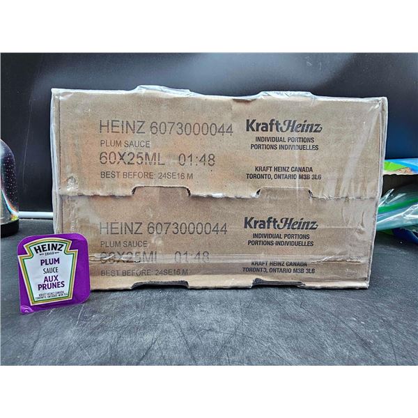 Kraft Heinz Individual Plum Sauce (2 x 60 x 25ml)