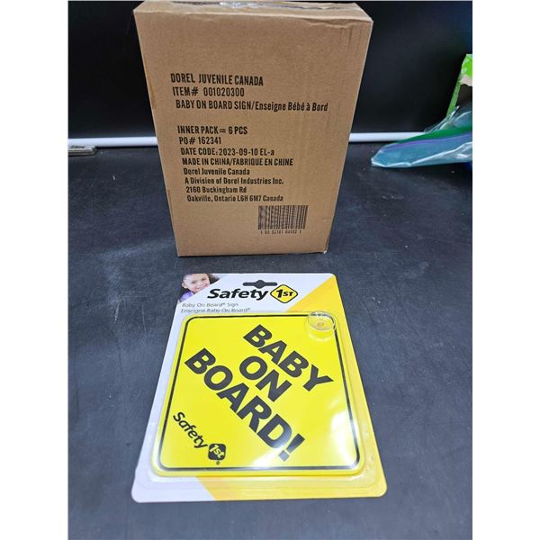 Saftey 1st Baby on Board! Sign