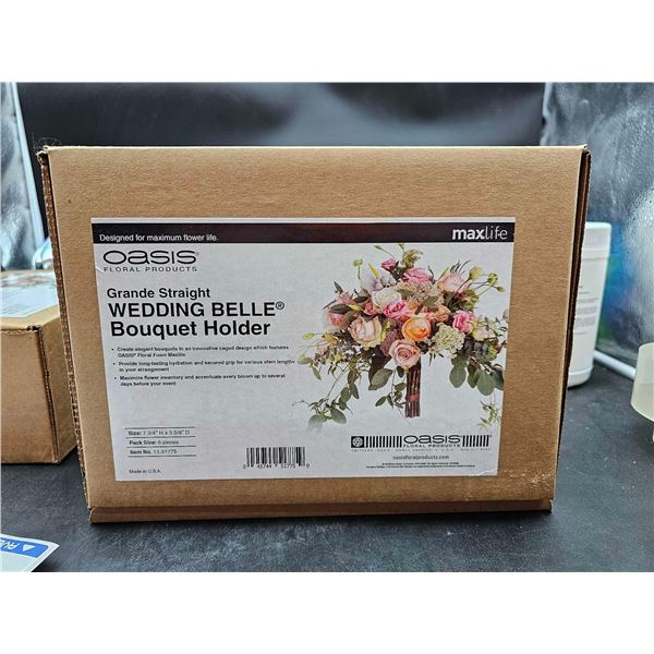 Oasis Grande Straight Wedding Belle Bouquet Holder (6pcs)