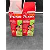 Image 1 : Children's Tylenol Fever & Pain (ages 2-11) 2 x 100ml)