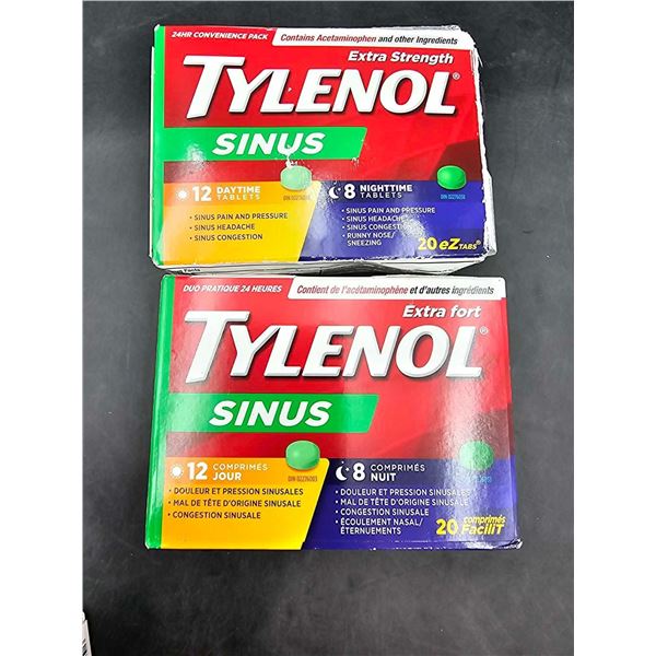 Tylenol Sinus Extra Strength-Day and Night (2 x 20 eZtabs)