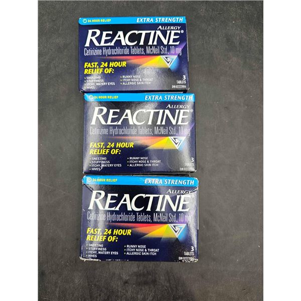 Reactine Allergy Extra Strength (3 x 3tablets)
