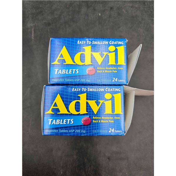 Advil Tablets (2 x 24)