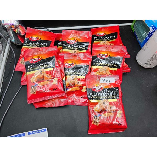 Dan-D Pak Rice Crackers (10 x 100g)