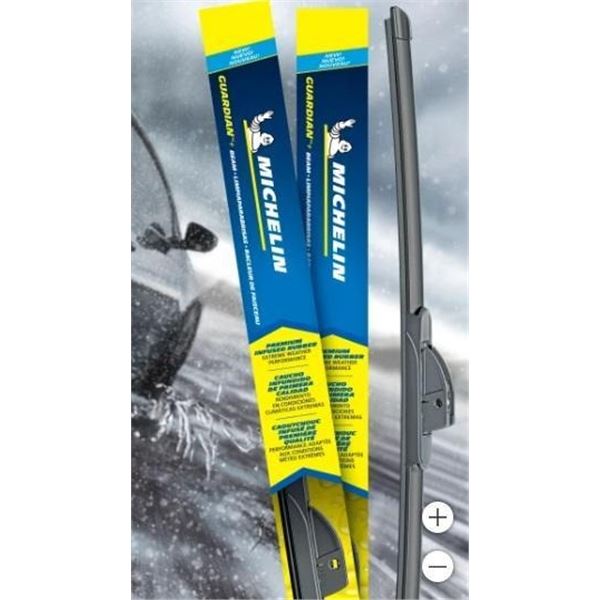 26" Lot of 2 - Michelin Beam Wiper Blade Guardian