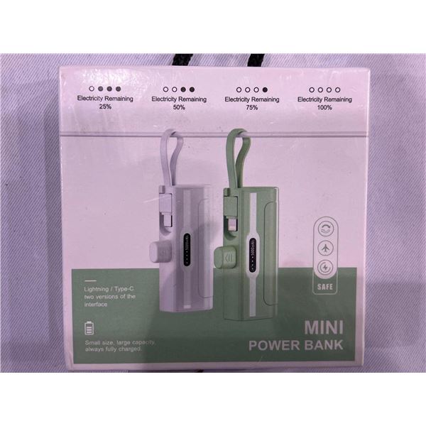 Mini portable power bank