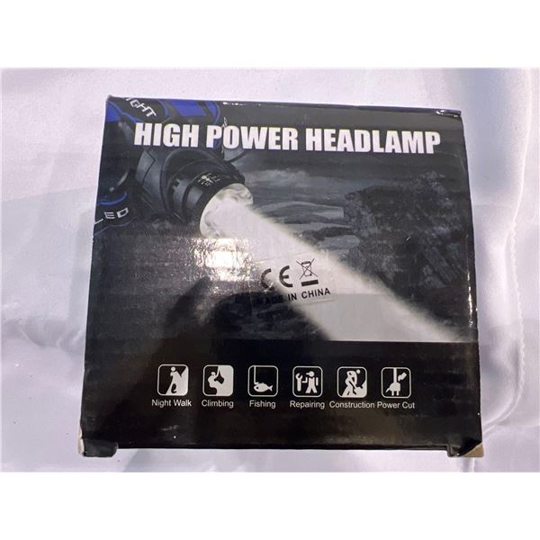 High power headlamp light