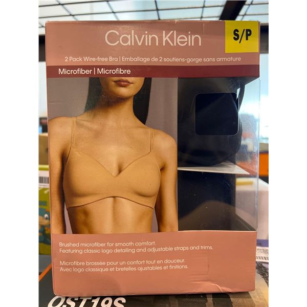 Calvin Klein 2-Pack Wire Free Bra Size S