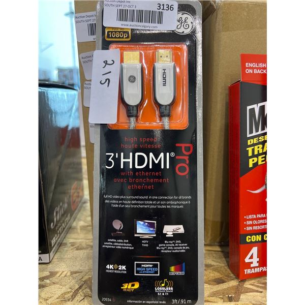 3' HDMI Pro Cord