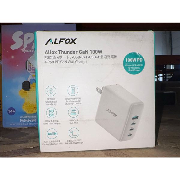 Alfox Thunder GaN 100W Wall Charger
