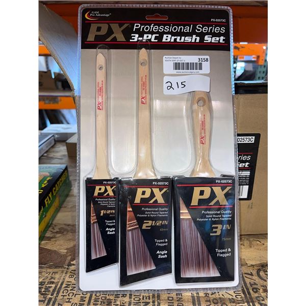 PXPro Series 3-Piece Brush Set