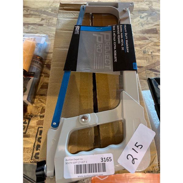Project Pro Heavy Duty Hacksaw
