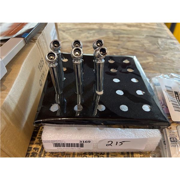 Lot of 6 Pen Air Pressure Gauges