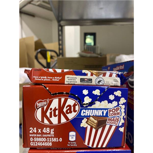 Nestle Kit Kat Chunky Popcorn 24 x 48g