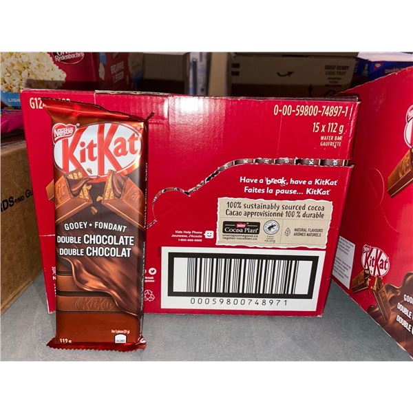 Nestle Kit Kat Gooey Double Chocolate 15 x 112g