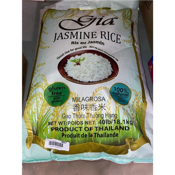 Gjia Jasmine Rice 40lbs