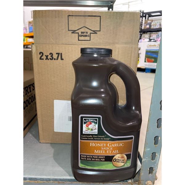 E.D Smith Saucemaker Honey Garlic 2 x 3.7L