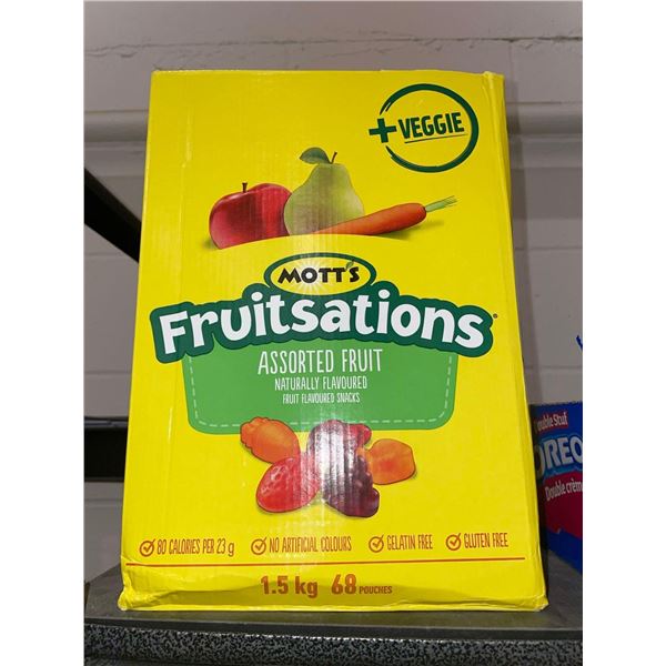 Mott's Fruitsations Assorted Fruit Snacks 1.5kg
