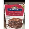 Image 2 : Ghirardelli Triple Chocolate Premium Brownie Mix 2 x 2.83kg