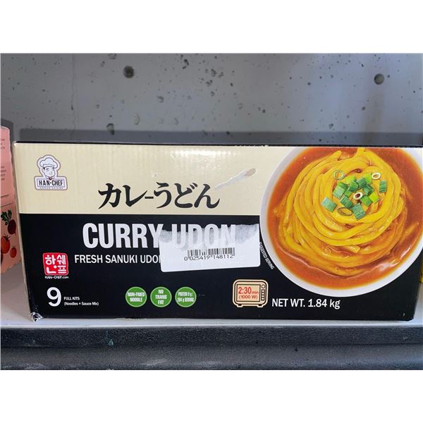 Curry Udon Fresh Sanuki Udon Noodles 9 Full Kits