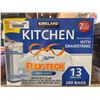 Image 2 : Kirkland Signature Kitchen Trash Bags with Drawstring 13 Gallon 200 Bags