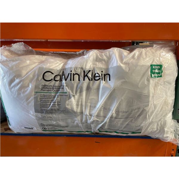 Calvin Klein Premium Pillows King Size 2 Pack