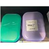 Image 2 : Bento Style Lunch Box Set Lot of 4