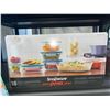 Image 2 : Snapware Pure Pyrex 18-Piece Glass Food Storage Set, Clear