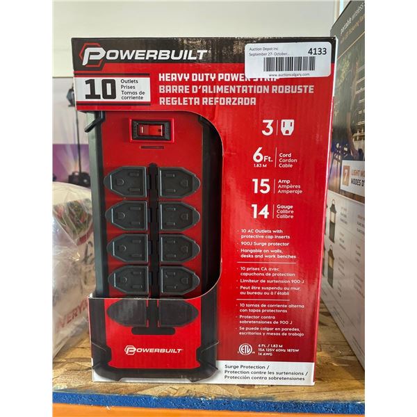 Powerbuilt Heavy Duty Powerstrip