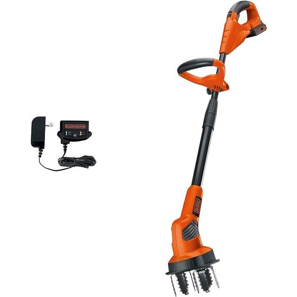 BLACK+DECKER LGC120 20-Volt Lithium-Ion Cordless Garden Cultivator/Tiller
