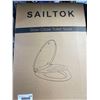 Image 2 : Toilet Seat, SAILTOK Elongated Toilet Seat with Soft Close,and Never Loosen The Non-Slip Seat, No Sl