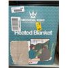 Image 2 : Medical king Heated Blanket, Machine Washable Extremely Soft & Comfortable Electric Blanket Throw Fa