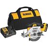 Image 1 : DEWALT 20V MAX* 6-1/2-Inch Circular Saw Kit, 5.0-Ah (DCS391P1)