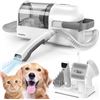 Image 1 : lvittyPet Dog Grooming Kit & Pet Hair Vacuum(Low Noise) Pet Grooming Vacuum with Powerful Suction 2.