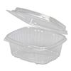 Image 1 : Gen Pak 12oz Hinged Deli Containers Regular Lid 2 x 100