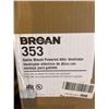 Image 3 : Broan 353 Gable Mount 120-Volt Powered Attic Ventilator, 1020 CFM
