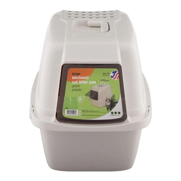 Large Enclosed Cat Litter Pan Grand Vanness