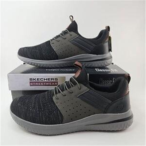 Skechers Black Mens Shoes Size 13