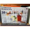 Image 2 : Anchor Hocking Brockhill Drinking Glasses (16-Pieces, dishwasher safe)