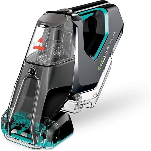 Bissell - Portable Carpet Cleaner - Pet Stain Eraser PowerBrush - Handheld - Grab and Go Cordless Co